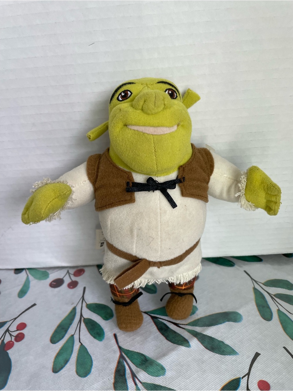 Dreamworks Shrek Plush - Lime Green, Cream, Brown